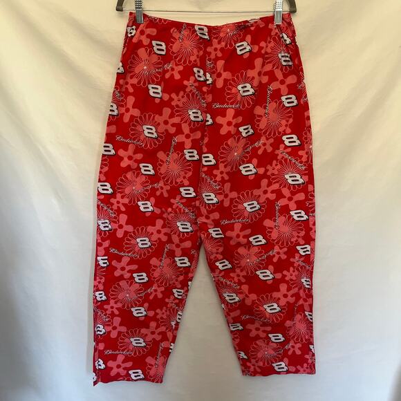 Vtg WINNER'S CIRCLE Nascar Dale Earnhardt Jr Womens Lounge Pants Sz M Budweiser - Picture 11 of 11
